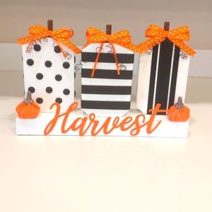 Beautiful wooden holiday decor